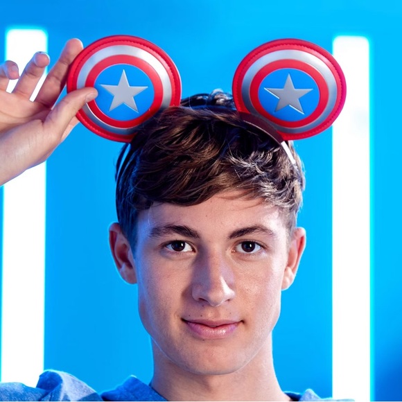 Marvel Captain America Mickey Headband - Picture 5 of 5